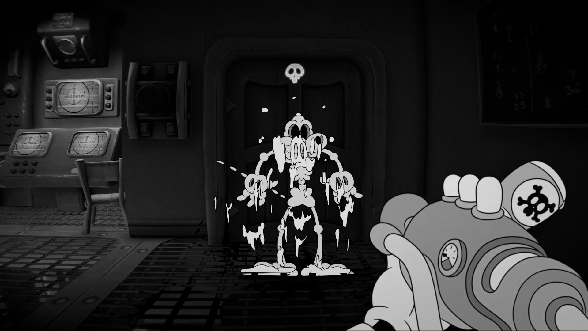 MOUSE: P.I. For Hire gameplay screenshot used to illustrate route-heavy collectible cleanup
